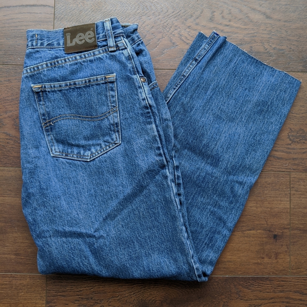 Vintage Lee Straight Leg Ankle Jeans